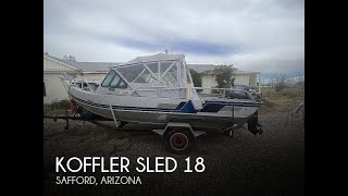 UNAVAILABLE Used 1988 Koffler Sled 18 in Safford Arizona [upl. by Catrina]