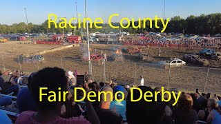 Racine County Fair Demo Derby JULY 30 2023 [upl. by Melly]