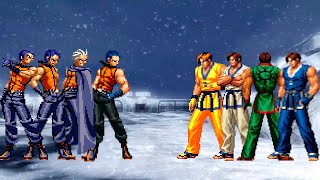 KOF Mugen K9999 Team vs Kim Kaphwan Team [upl. by Sherburne]