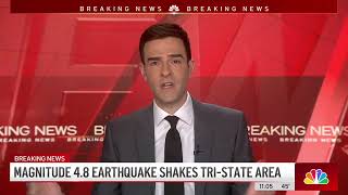 Is magnitude 48 earthquake strong NYC physics professor explains  NBC New York [upl. by Rind]