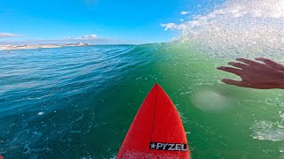 Relaxing afternoon surf session at Carcavelos [upl. by Colvin]