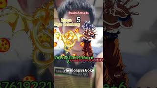 Shenlong 🆚 Goku⁉️shenlongvsgoku goku dragonball [upl. by Leryt]