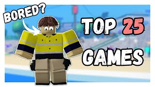 25 Of THE BEST Roblox Games To Play When Youre Bored 2024 [upl. by Magena]