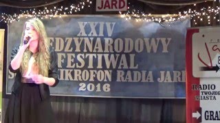 Maja Gradek  Międzynarodowy Festiwal Piosenki quotSuper Mikrofon Radia JARDquot Białystok 2016 [upl. by Anilas]