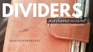 How to Section a Planner with Custom FCC Dividers  Planner Flip with Latest Shop Releases plans [upl. by Sauder794]