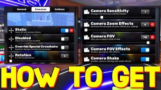 BEST CROSSHAIR SETTINGS in RIVALS ROBLOX [upl. by Siuraj454]