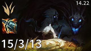 Kindred Jungle vs Shaco  EUW Master  Patch 1422 [upl. by Modnarb]