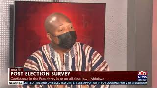 CDD post election survey President AkufoAddo must sit up  Samuel Okudzeto Ablakwa Newsfile [upl. by Atinahs]