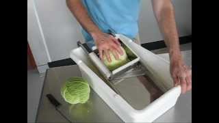 Cabbage Shredder Product Demonstration [upl. by Kozloski]