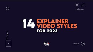 14 Explainer Video Styles for 2024  by Yum Yum Videos [upl. by Llewop]