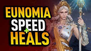 EUNOMIA PLAYTESTED BOUNCE HEALS  SPEED BOOSTING  Watcher of Realms [upl. by Ogden100]