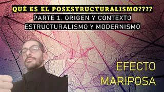 Qué es el posestructuralismo Parte 1 origen y contexto [upl. by Dixil]