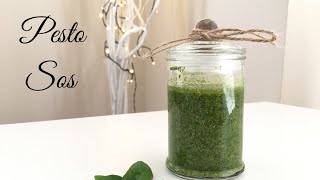 Pesto Sos Nasıl Yapılır  Pratik Sos Tarifleri  Pratik Yemek Tarifleri  Melisin Mutfağı [upl. by Kopaz840]