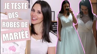 J’ESSAYE DES ROBES DE MARIÉE  TRYON HAUL JJ’S HOUSE [upl. by Evans959]