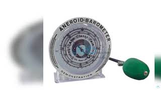 Aneroid Barometer Demonstration Jlab [upl. by Nerua]