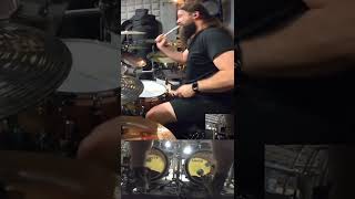 Pushing the swivel technique  Double Bass Drumming shorts [upl. by Chessa603]