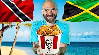 100 Hours of KFC Caribbean KFC Jamaica VS KFC Trinidad [upl. by Ayanal]