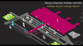 Ścieżka pasażera w Kraków Airport  Learn how to navigate the new Kraków Airport terminal [upl. by Asiralc]