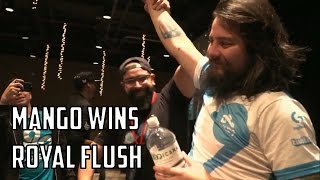 Mang0 Wins Royal Flush [upl. by Englebert]