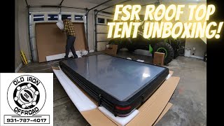 Free Spirit Recreation Odyssey roof top tent unboxing [upl. by Lebanna]