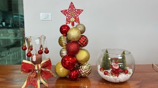 Ideias para decoração de Natal fácil e gastando pouco [upl. by Adnek54]