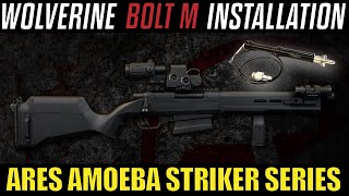 HOW TO HPA A SNIPER RIFLE  WOLVERINE BOLT M INSTALLATION in ARES AS02 [upl. by Amil]