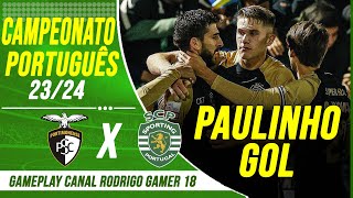 Portimonense 1 x 3 Sporting  Melhores Momentos  Campeonato Português 2324 [upl. by Weatherby]