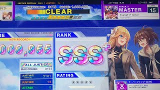 【CHUNITHM SUN】TiamaTF minor MASTER 1400 ALL JUSTICE [upl. by Jordans]