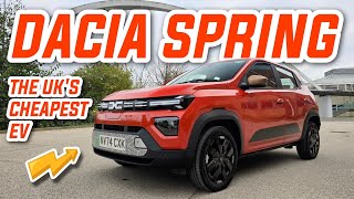 The AllNew Dacia Spring EV is a BARGAIN [upl. by Eanod]