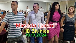 HAMUŠEVA IGRA SVE NA NOGE DIGLA MUZIKA UŽIVO quotMIRSADA I JARANIquot 1DIO HD ŽIVINICE 19102024 [upl. by Dhiren]