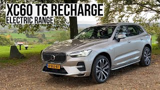 2023 VOLVO XC60 T6 Recharge ERANGE test new battery ⚡️ [upl. by Millman]