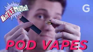 We Tested Juul Against Other Pod Vapes  Battlemodo [upl. by Isadora936]