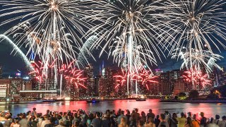 Macys Fireworks 2024  New York City LIVE Macys 4th of July Fireworks 2024  Hudson River [upl. by Yadroc994]