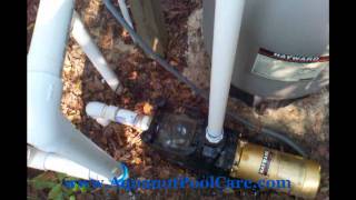 Hayward Filter Installation S220T [upl. by Otreblanauj463]