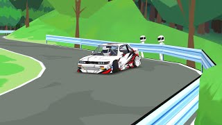 FR LEGENDS  Touge Drift [upl. by Barbra]