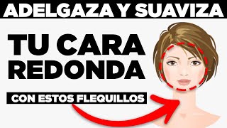 ADELGAZA Y SUAVIZA TU CARA REDONDA CON ESTOS FLEQUILLOS [upl. by Saalocin]