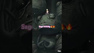 Naruto sage mode training🔥🔥narutosageanime shorts [upl. by Maxie483]