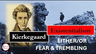 Kierkegaard  Existentialism EitherOr amp Fear and Trembling  in verse [upl. by Annayhs]