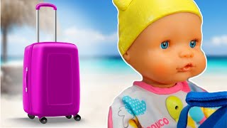 🌴 Preparo MALETAS para VACACIONES Bebé NENUCO TEO 👶  NOS VAMOS DE VIAJE a la playa [upl. by Nennahs]