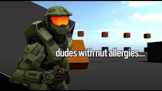 Dudes with nut allergies when I hit them in the head with a brick [upl. by Neehs51]