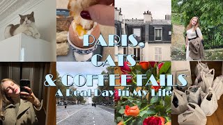 Cat Zoomies Coffee Fail amp Outfit Struggles A Real Day in Paris [upl. by Branch]