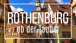 🇩🇪 Guía de viaje de Rothenburg ob der Tauber  Alemania  Baviera 1 [upl. by Ymmat]