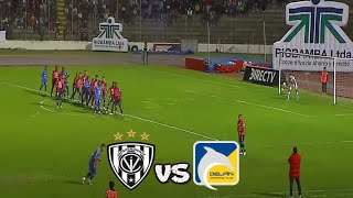 INDEPENDIENTE DEL VALLE VS DELFIN 12  FECHA 1  FASE 2 [upl. by Leba]