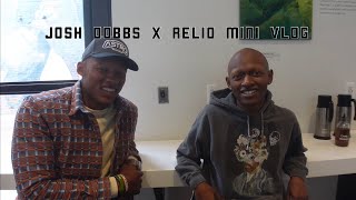 The 49er’s Quarterback Josh Dobbs came to Detroit to do a TikTok Passtronaut alopecia [upl. by Capriola]