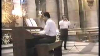 Viviani Trumpet Sonata Prima 1 Mov Andante S Maria in Campitelli Roma 2000 [upl. by Latona]