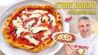 How to Make Amazing Pizza with STORE BOUGHT PIZZA DOUGH [upl. by Asirahc]