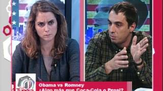 Obama vs Romney ¿Algo más que Cocacola o Pepsi [upl. by Myrlene]