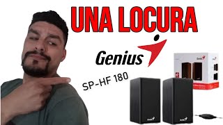 Parlantes PC GENIUS SPHF 180  UnboxingRewievme encanto [upl. by Feingold]