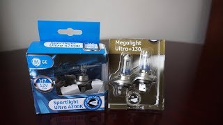 GE Sportlight Ultra 4200k vs Megalight Ultra130 [upl. by Damiani195]