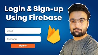 Login and Sign Up using Firebase in Android  Firebase Authentication [upl. by Nellek]